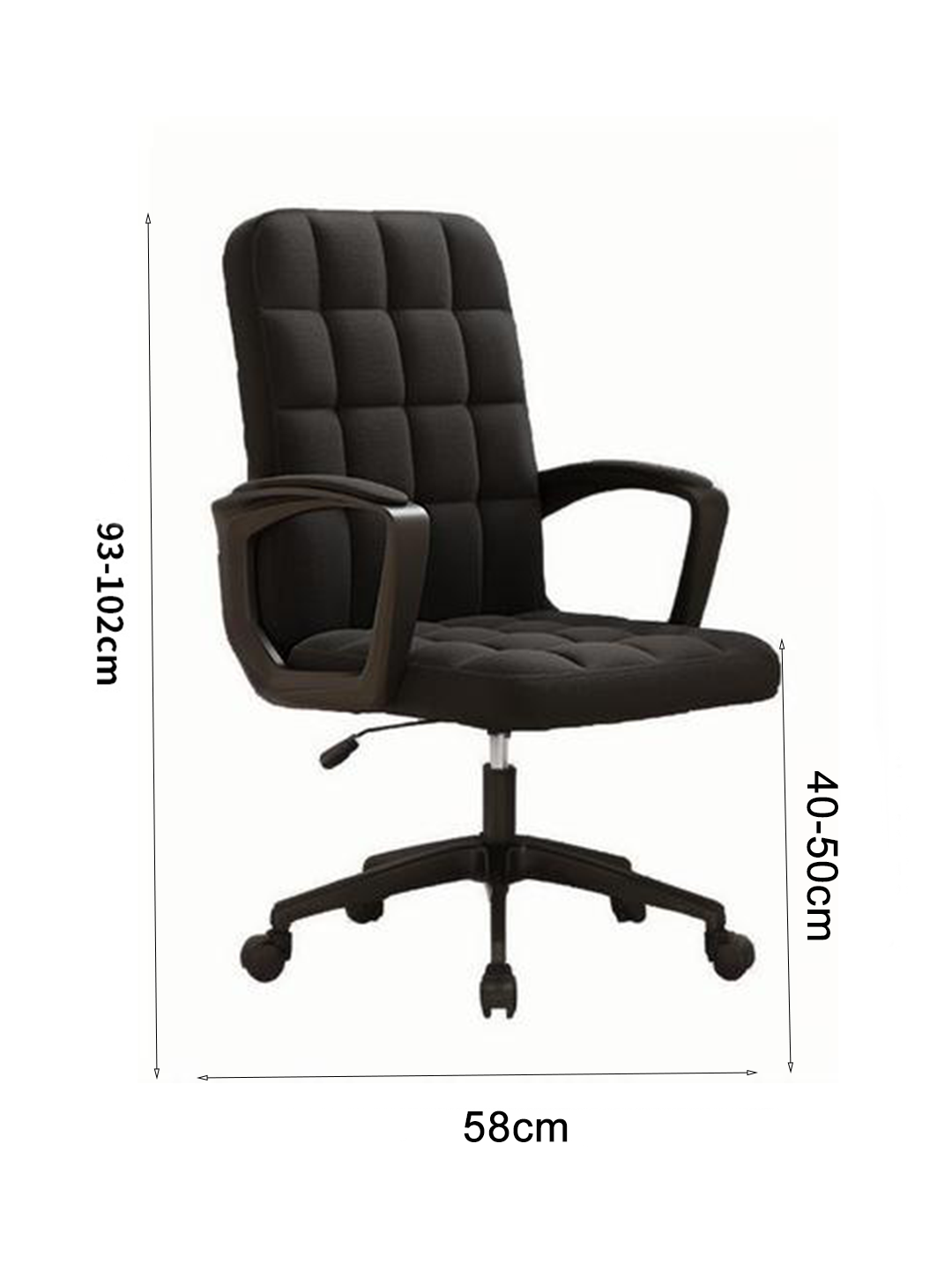 Modern Comfortable Fabric Office Chair for Home/Office