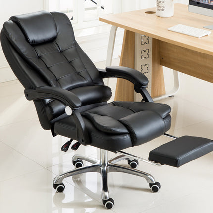 Luxury Office Chair with Massage &amp; Footrest