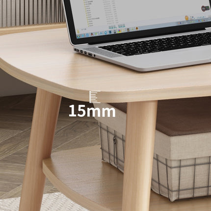 Coffee Table/TV Stand (Natural Wood Finish)