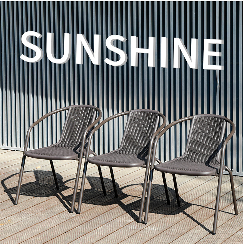 Outdoor Patio/Garden Ratten Chair Stackable
