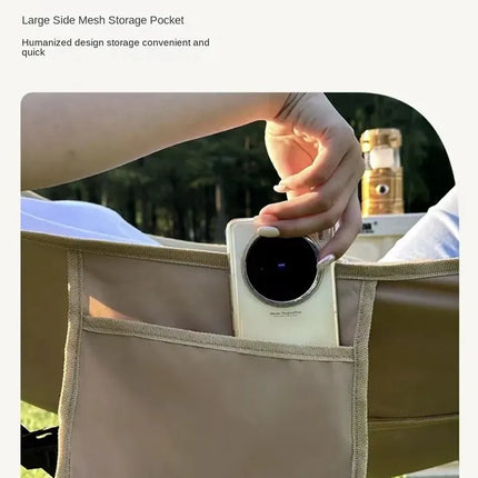 Camping/Beach/Picnic Folding Chair with Footrest (Inl Carrying Case)