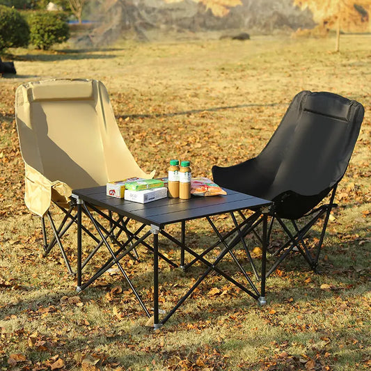 High Back Camping/Beach/Picnic Folding Chair (Inl Carrying Case)