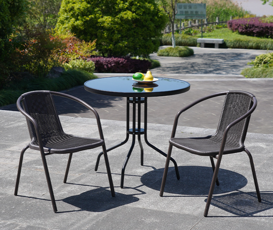 Outdoor Garden Set (1 Table + 2 Chairs)