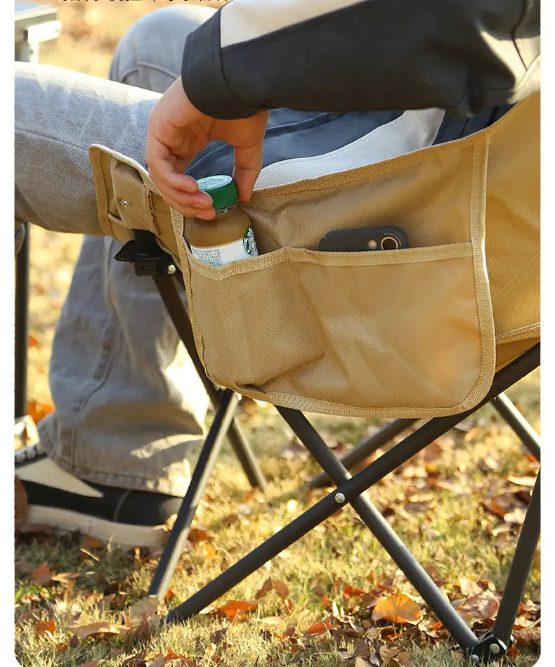 High Back Camping/Beach/Picnic Folding Chair (Inl Carrying Case)
