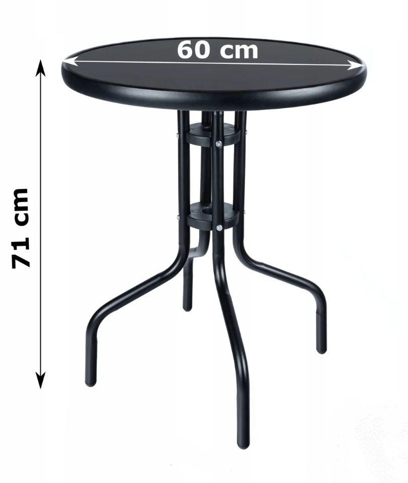 Outdoor Garden Set (1 Table + 2 Chairs)
