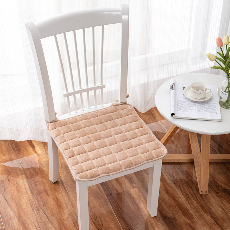 Velvet Seat Cushion for Dinning Chair 4 Colours Optional