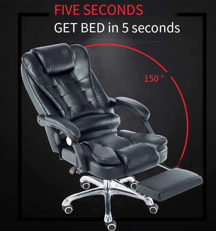 Luxury Office Chair with Footrest