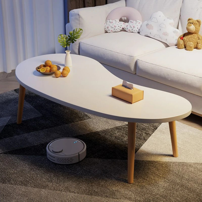 Nordic Economic Small Coffee Table White