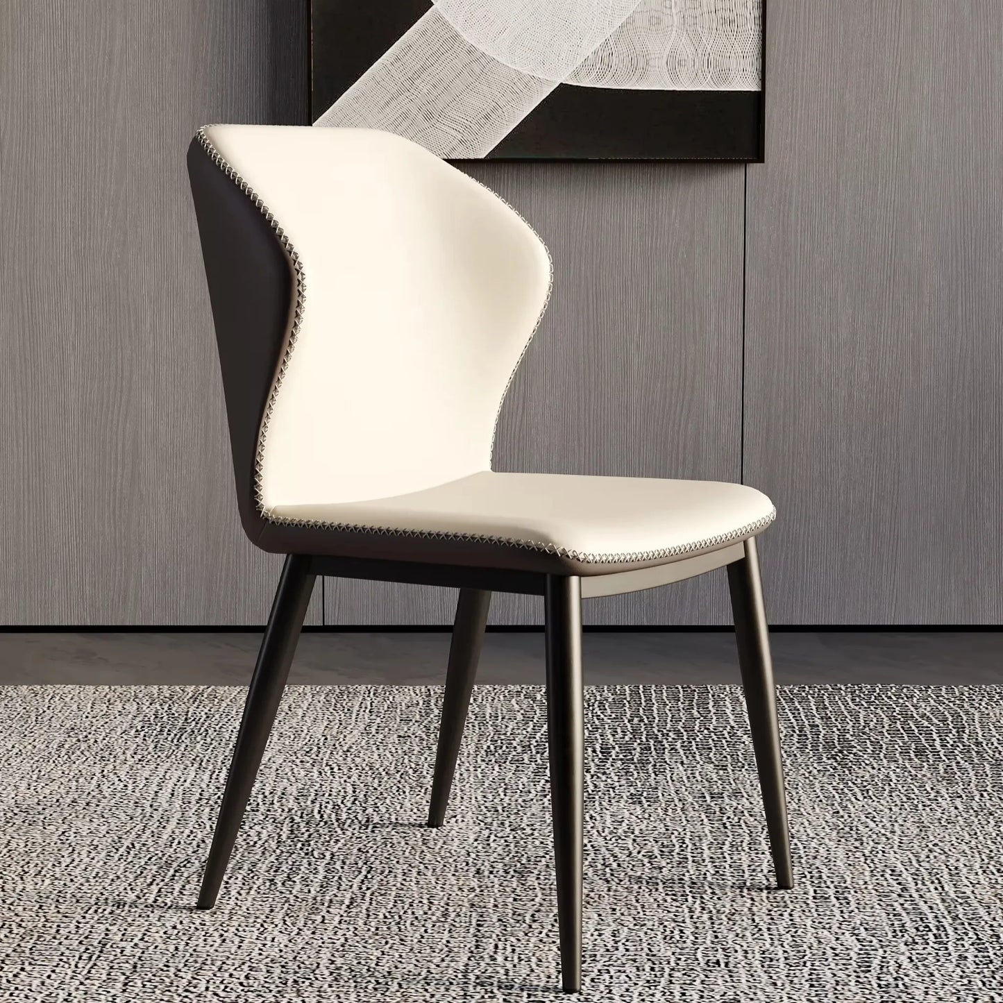 Elegant Leather Dinning Chair for Home/Hotel/Restaurant/Apartment