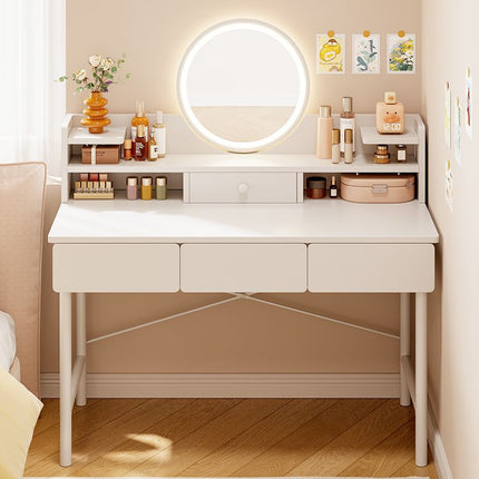 Dressing Desk + Chair Set (Mirror With Light)