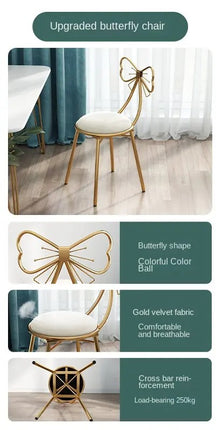 Dressing Desk + Chair Set (Mirror With Light)