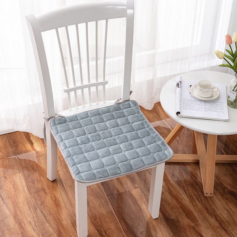 Velvet Seat Cushion for Dinning Chair 4 Colours Optional