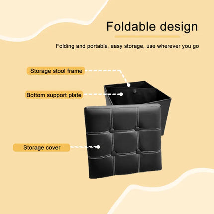 Storage Ottoman, Supper Load-Bearing Capactiy
