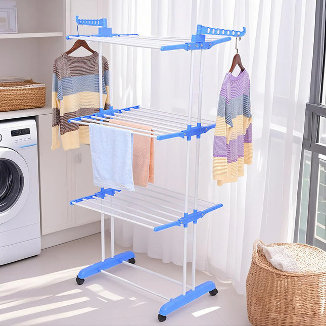 Freestanding Clothes Drying Rack