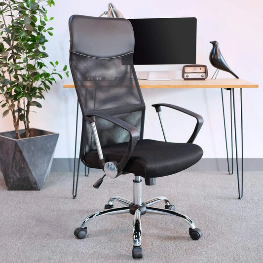 High Back Ergonomic Headrest 3D Armrest Mesh Office Executive Chair