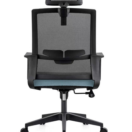 Full Mesh High Back Office Chair - Black & Blue