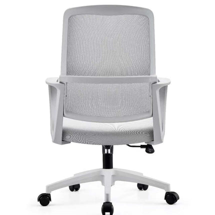 Ergonomic High Back Office Chair with Lumbar Support - Gray