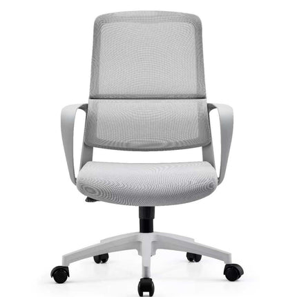 Ergonomic High Back Office Chair with Lumbar Support - Gray