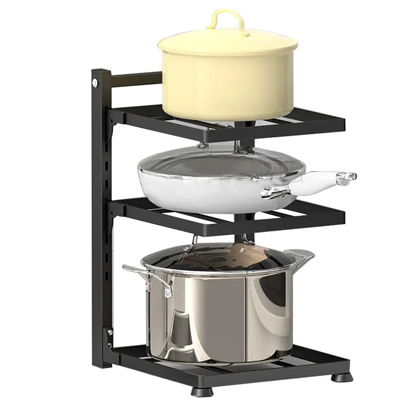 Kitchen Pot Rack Under Sink 3 Layers