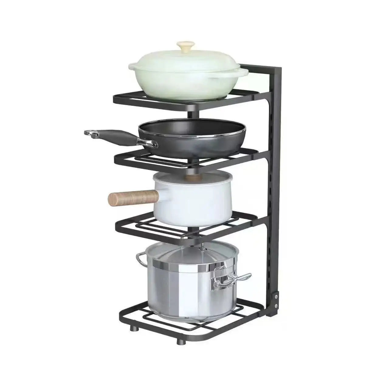 Kitchen Pot Rack Under Sink 4 Layers