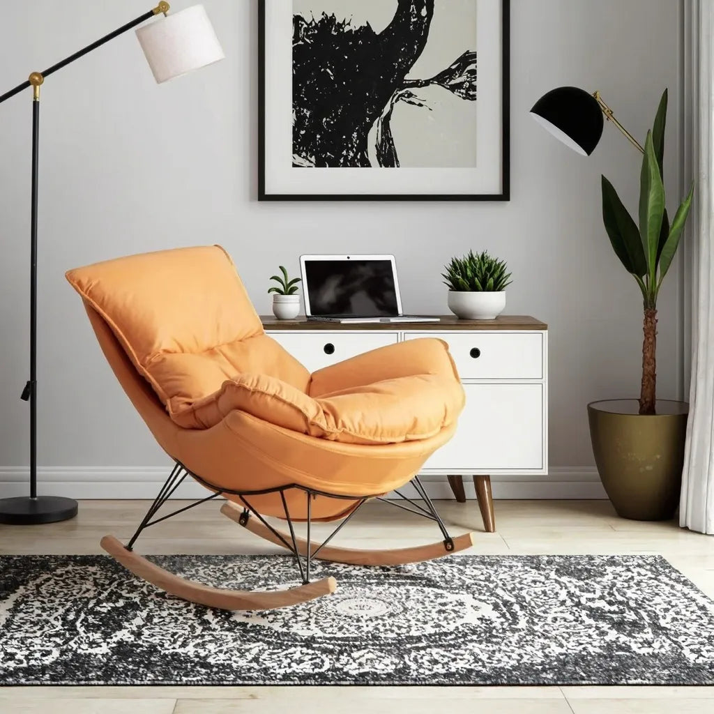 Luxury Sofa Rocking Chair for Living Room/Bedroom/Lounge