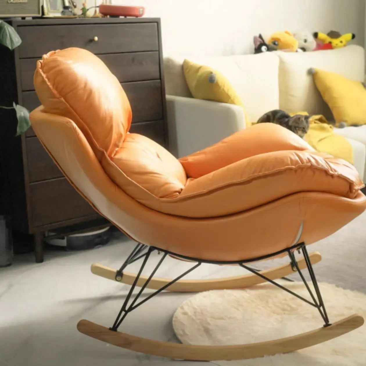 Luxury Sofa Rocking Chair for Living Room/Bedroom/Lounge