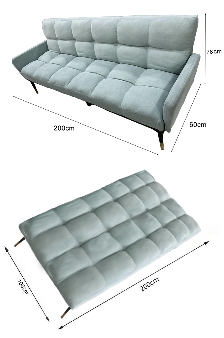 Elegant Multi Functional Sofa Bed for Home/Living Room/Office 2M Long