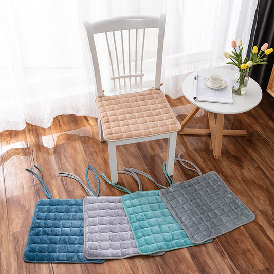 Velvet Seat Cushion for Dinning Chair 4 Colours Optional