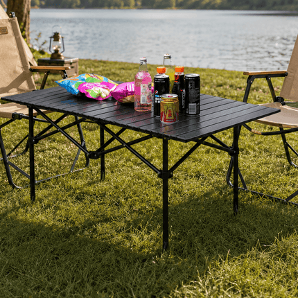 Portable Folding Camping Table with Carrying Case