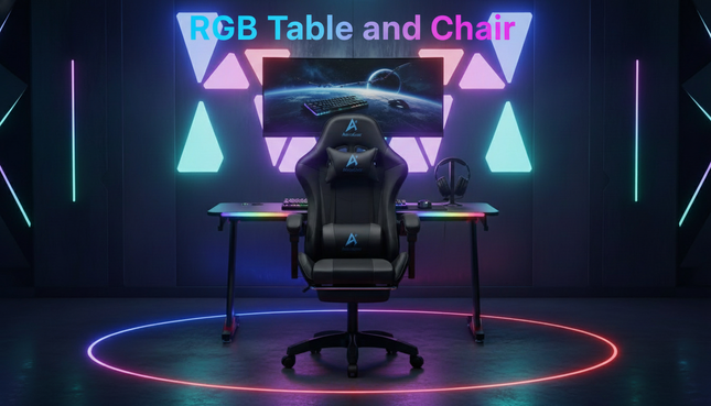 RGB Table and Chair Combo
